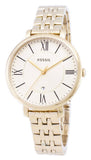Buy Shop Fossil Jacqueline White Dial Gold Steel Strap Watch for Women - ES3434 USA Online