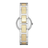 Buy Shop Fossil Virginia Silver Dial Two Tone Steel Strap Watch for Women - ES3503 USA Online