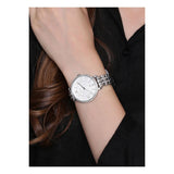 Buy Shop Fossil Jacqueline White Dial Silver Steel Strap Watch for Women - ES3545 USA Online