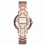 Buy Shop Fossil Jacqueline Rose Gold Dial Rose Gold Steel Strap Watch for Women - ES3665 USA Online