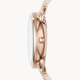 Buy Shop Fossil Tailor Rose Gold Dial Rose Gold Stainless Steel Strap Watch for Women - ES3713 USA Online
