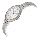 Buy Shop Fossil Jacqueline Multifunction White Dial Silver Steel Strap Watch for Women - ES3738 USA Online