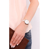 Buy Shop Fossil Jacqueline White Dial Beige Leather Strap Watch for Women - ES3793 USA Online