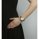 Buy Shop Fossil Jacqueline White Dial Brown Leather Strap Watch for Women - ES3842 USA Online