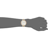 Buy Shop Fossil Jacqueline White Dial Two Tone Steel Strap Watch for Women - ES3844 USA Online