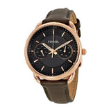 Buy Shop Fossil Tailor Grey Dial Grey Leather Strap Watch for Women - ES3913 USA Online