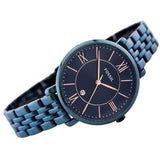 Buy Shop Fossil Jacqueline Blue Dial Blue Steel Strap Watch for Women - ES4094 USA Online
