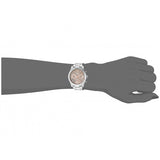 Buy Shop Fossil Perfect Boyfriend Taupe Dial Silver Steel Strap Watch for Women - ES4146 USA Online