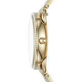 Buy Shop Fossil Tailor Gold Dial Gold Steel Strap Watch for Women - ES4263 USA Online