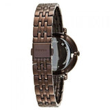 Buy Shop Fossil Jacqueline Brown Dial Brown Steel Strap Watch for Women - ES4275 USA Online