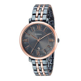 Buy Shop Fossil Jaqueline Grey Dial Two Tone Steel Strap Watch for Women - ES4321 USA Online