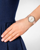Buy Shop Fossil Tailor Quartz White Dial Pink Leather Strap Watch for Women - ES4393 USA Online