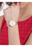 Buy Shop Fossil Tailor White Dial Two Tone Steel Strap Watch for Women - ES4396 USA Online