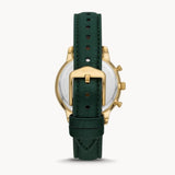 Buy Shop Fossil Neutra Chronograph Green Dial Green Leather Strap Watch for Women - ES5239 USA Online