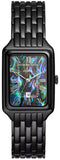 Buy Shop Fossil Raquel Three Hand Date Black Dial Black Steel Strap Watch For Women - ES5340 USA Online