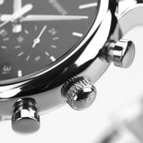 Buy Shop Emporio Armani Luigi Chronograph Black Dial Silver Mesh Bracelet Watch For Men - AR1811 USA Online