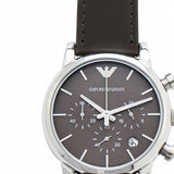 Buy Shop Emporio Armani Classic Chronograph Brown Dial Brown Leather Strap Watch For Men - AR1734 USA Online
