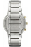 Buy Shop Emporio Armani Quartz Grey Dial Silver Steel Strap Watch For Men - AR11047 USA Online