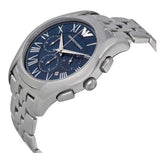 Buy Shop Emporio Armani Classic Navy Blue Dial Stainless Steel Watch For Men - AR1787 USA Online