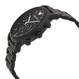 Buy Shop Emporio Armani Luigi Chronograph Black Dial Black Stainless Steel Watch For Men - AR1895 USA Online