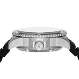 Buy Shop Emporio Armani Meccanico Automatic Black Dial Black Silicone Strap Watch For Men - AR60062 USA Online
