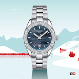 Buy Shop Tissot PR 100 Sport Chic Mother of Pearl Dial Watch For Women - T101.910.11.121.00 USA Online