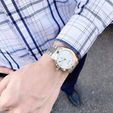 Buy Shop Gucci G Timeless Silver Dial Two Tone Steel Strap Watch For Men - YA126409 USA Online
