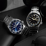 Buy Shop Seiko 5 Sports Automatic Blue Dial Silver Steel Strap Watch for Men - SRPK97K1 USA Online