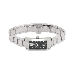 Buy Shop Maurice Lacroix Fiaba Black Dial Silver Steel Strap Watch for Women - FA2164-SS002-120 USA Online