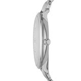Buy Shop Fossil Jacqueline White Dial Silver Steel Strap Watch for Women - ES3920 USA Online