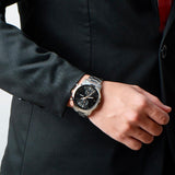 Buy Shop Fossil Townsman Chronograph Grey Dial Silver Steel Strap Watch for Men - FS5407 USA Online