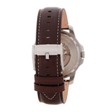 Buy Shop Fossil Grant Chronograph Cream Dial Brown Leather Strap Watch for Men - ME3122 USA Online