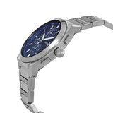 Buy Shop Fossil Everett Chronograph Blue Dial Silver Steel Strap Watch for Men - FS5795 USA Online