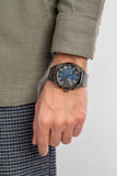 Buy Shop Fossil Retro Pilot Chronograph Black Dial Grey Steel Strap Watch for Men - FS5834 USA Online
