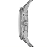 Buy Shop Fossil Dean Chronograph Black Dial Silver Steel Strap Watch for Men - FS4542 USA Online