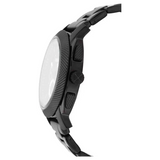 Buy Shop Fossil Machine Chronograph Black Dial Black Steel Strap Watch for Men - FS4552 USA Online