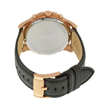 Buy Shop Fossil Grant Chronograph Grey Dial Black Leather Strap Watch for Men - FS5085 USA Online