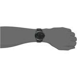 Buy Shop Fossil Grant Chronograph Black Dial Black Leather Strap Watch for Men - FS5132 USA Online