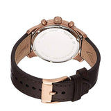 Buy Shop Fossil Pilot 54 Chronograph Blue Dial Brown Leather Strap Watch for Men - FS5204 USA Online