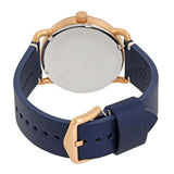 Buy Shop Fossil The Commuter Blue Dial Blue Leather Strap Watch for Men - FS5274 USA Online