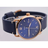 Buy Shop Fossil The Commuter Blue Dial Blue Leather Strap Watch for Men - FS5274 USA Online