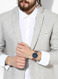 Buy Shop Fossil Townsman Chronograph Blue Dial Brown Leather Strap Watch for Men - FS5279 USA Online