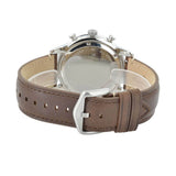 Buy Shop Fossil Townsman Chronograph Black Dial Brown Leather Strap Watch for Men - FS5280 USA Online