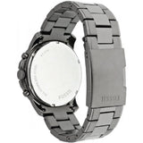 Buy Shop Fossil Townsman Chronograph Black Dial Silver Steel Strap Watch for Men - FS5349 USA Online