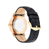 Buy Shop Fossil The Minimalist Black Dial Black Leather Strap Watch for Men - FS5376 USA Online