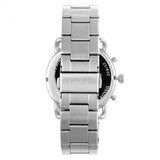 Buy Shop Fossil The Commuter Black Dial Silver Steel Strap Watch for Men - FS5399 USA Online
