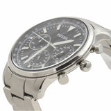 Buy Shop Fossil Goodwin Chronograph Black Dial Silver Steel Strap Watch for Men - FS5412 USA Online