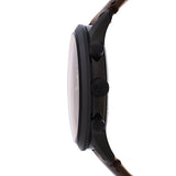 Buy Shop Fossil Townsman Chronograph Black Dial Brown Leather Strap Watch for Men - FS5437 USA Online