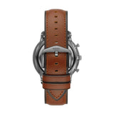 Buy Shop Fossil Neutra Chronograph Grey Dial Brown Leather Strap Watch for Men - FS5512 USA Online
