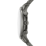 Buy Shop Fossil Goodwin Chrono Analog Black Dial Grey Steel Strap Watch for Men - FS5518 USA Online